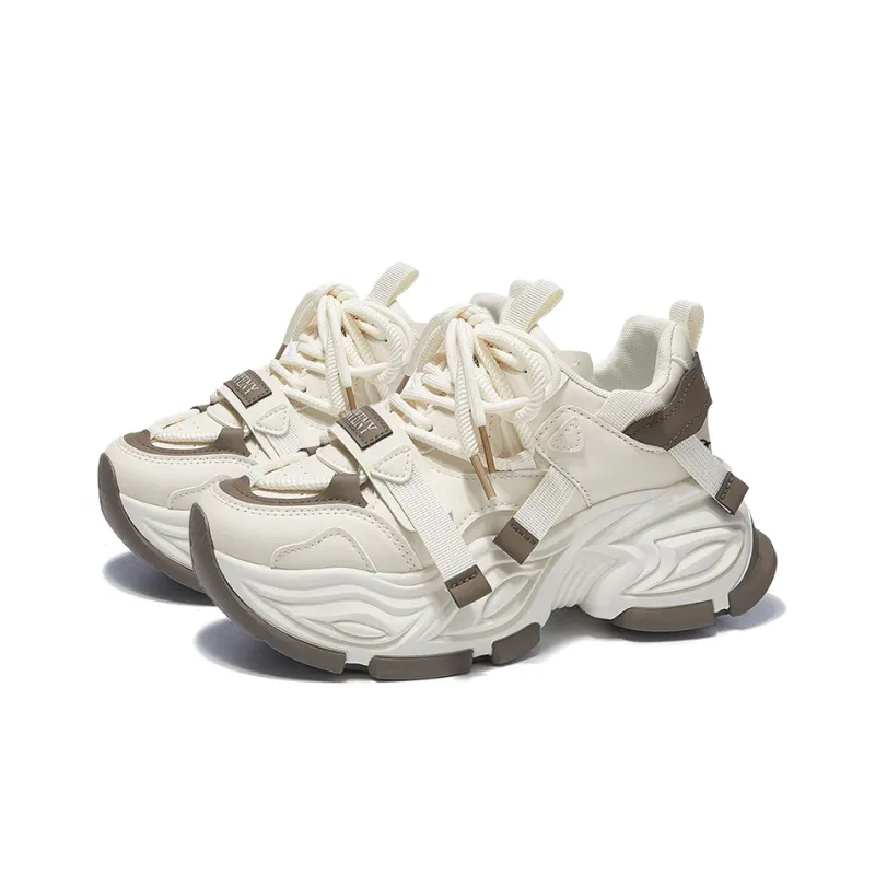 ROBINHOOD Cushioning, Slip Resistant, Abrasion Resistant, Impact Resistant Low Top Chunky Sneakers Women's Box Included-13