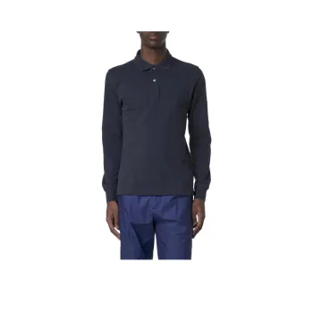K WAY SS25 Polo Shirt Men's Dark Blue