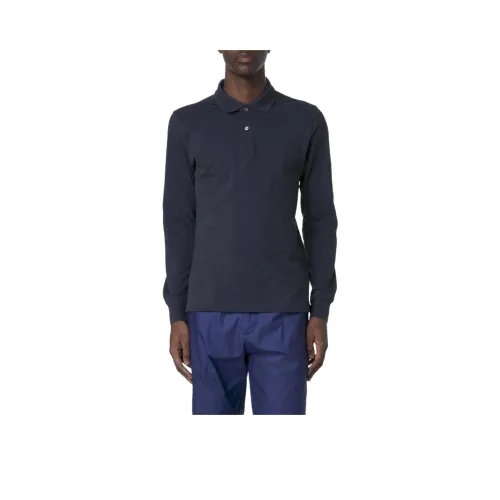 K WAY SS25 Polo Shirt Men's Dark Blue