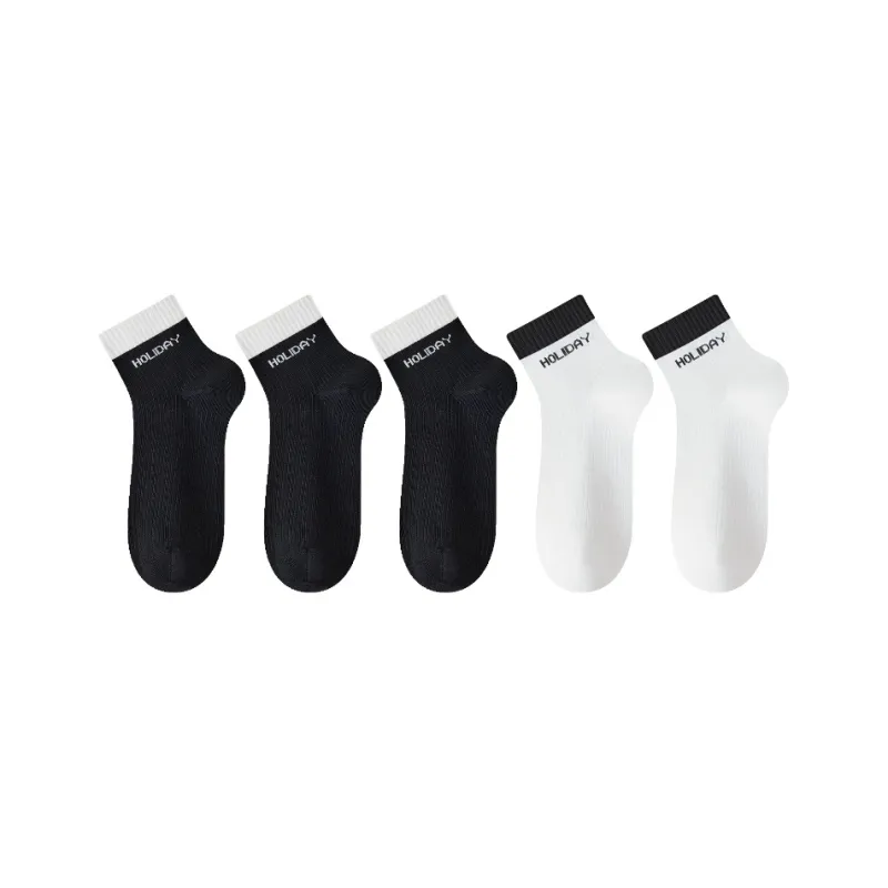PLANDOO Mid Calf Socks Women's 5 Pack-0