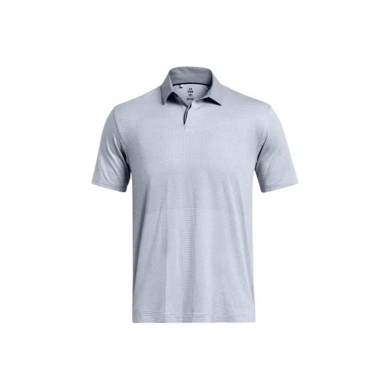 Under Armour Tour Tips Polo Shirt Men's Steel-0