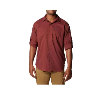 Columbia Silver Ridge Utility Lite Omni-Shade Omni-Wick Shirt Men's Red