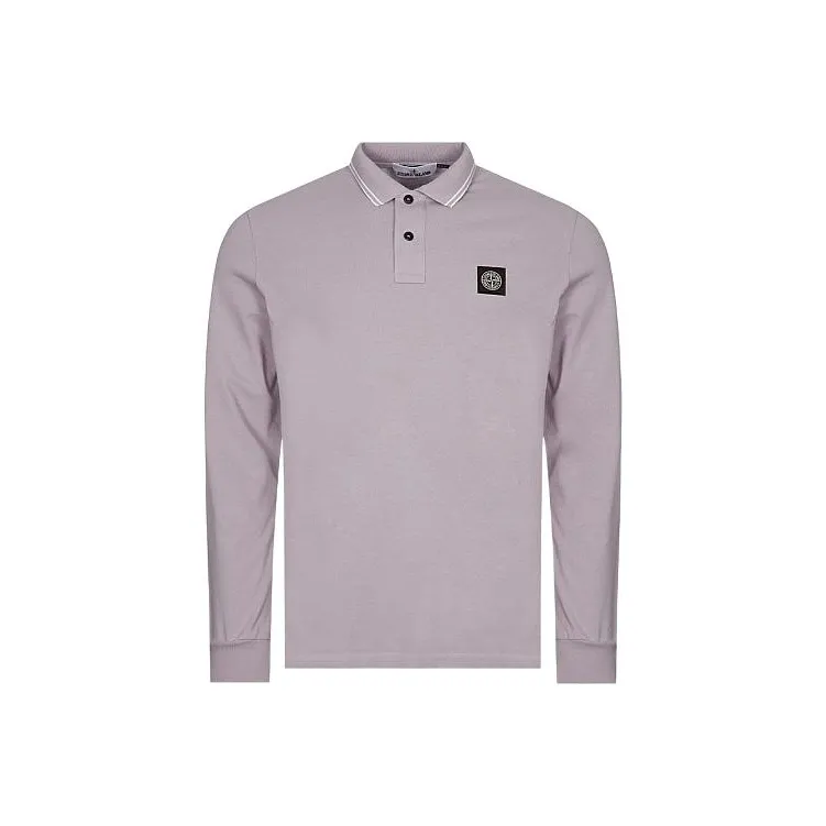 STONE ISLAND Polo Shirt Men's Purple-0