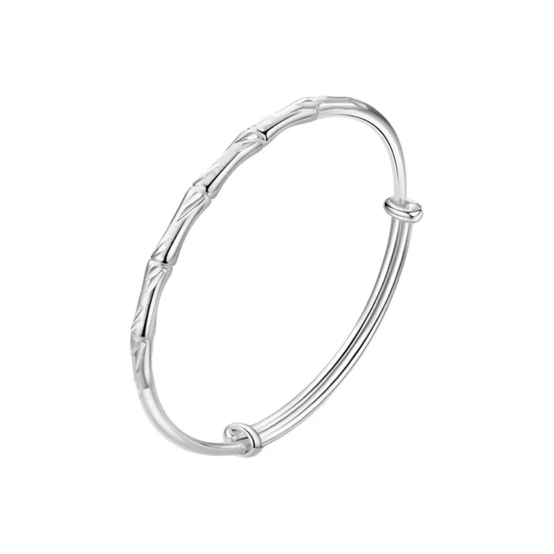 U state 999 Fine Silver Sterling Silver Bracelets Women's-0