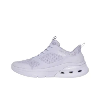 Skechers Breathable Low Top Running Shoes Women's Lilac