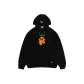 Black Carrot Cute Ghost Hoodie