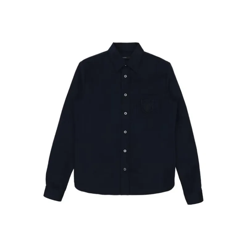 GUCCI Shirts Men Dark Blue-0