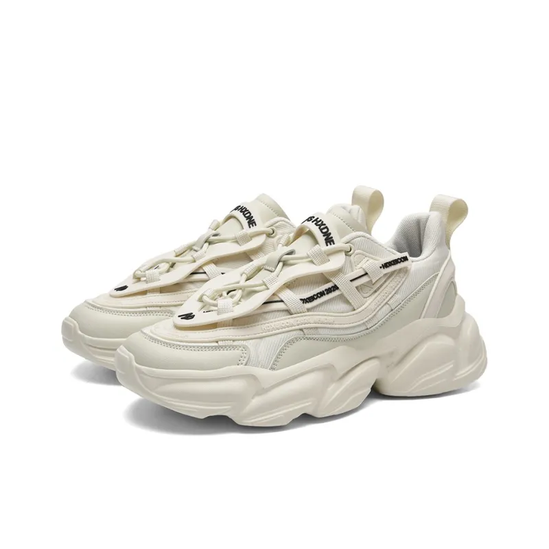 OFFER AITR Cushioning, Slip Resistant, And Abrasion Resistant Low Top Chunky Sneakers Men's-2