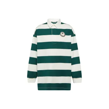 Moncler Polo Shirt Men's Green White