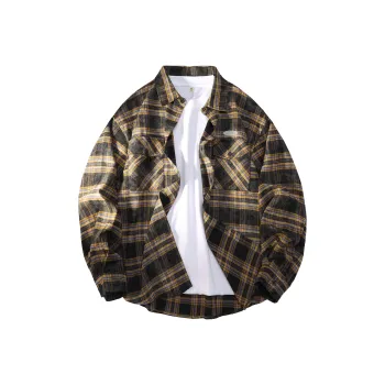 FASTFISH Shirt Unisex Vintage Coffee