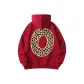 Burgundy Leopard Print Letter O