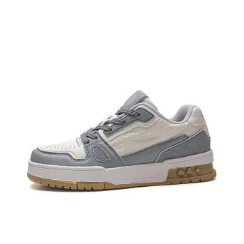 STUR YSN Wear resistant And Lightweight Low Top Skateboard Shoes Unisex Greige