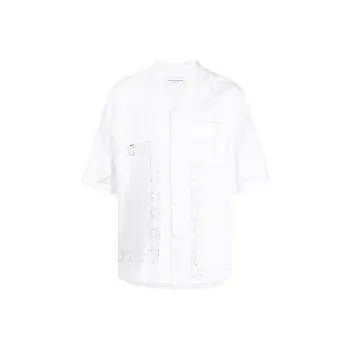 Marine Serre Shirts Men White