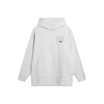 LiNing Sweatshirt Unisex Heather Gray River Stone Gray