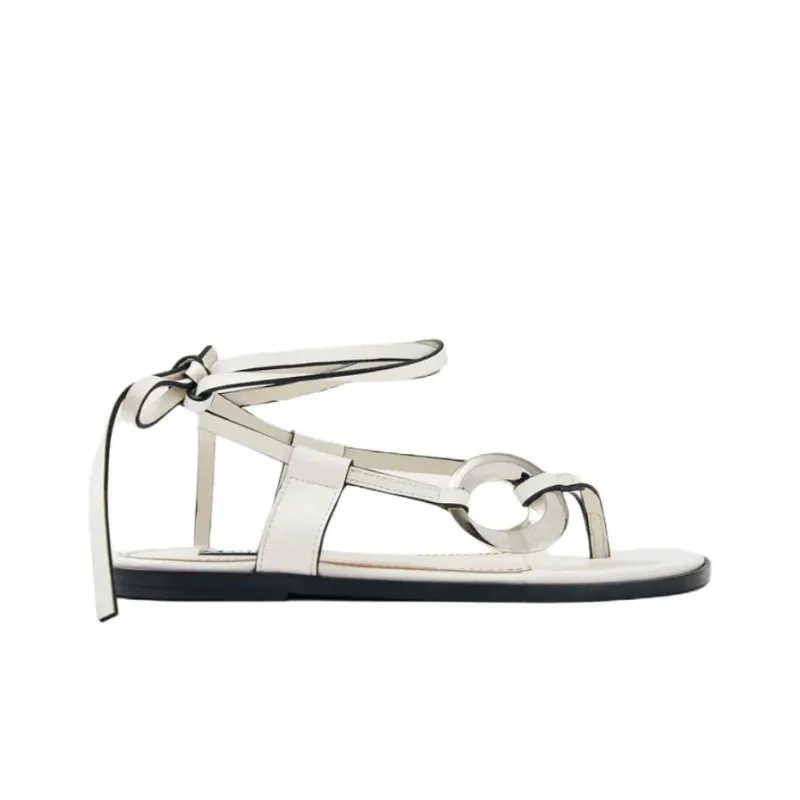 ALOHAS Morosia Strap Sandals Women's White-1