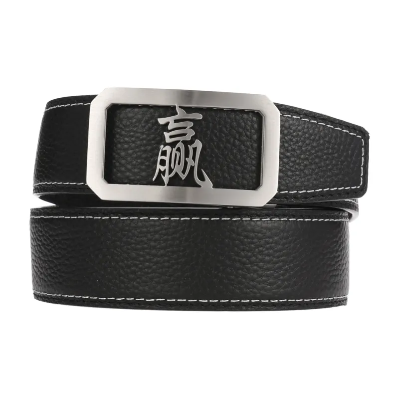 JONNY MOORE Top Grain Cow Leather Belts Men's 3.5cm-9
