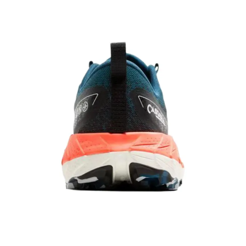 Brooks Cascadia18 Anti Slip Wear Resistant Low Top Trail Running Shoes Men's Blue Black-4