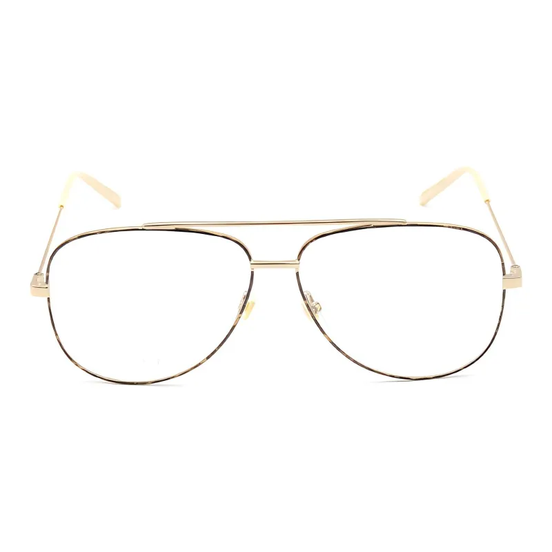 GUCCI Aviator Frame Metal Optical Frames-8