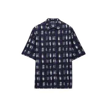 PRADA Pattern Printed Short Sleeved Shirt