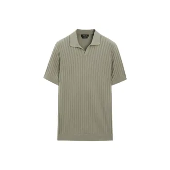 Massimo Dutti Polo Shirt Men's Green