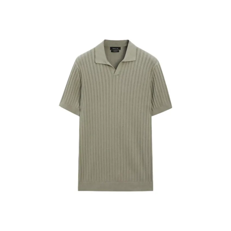 Massimo Dutti Polo Shirt Men's Green-0
