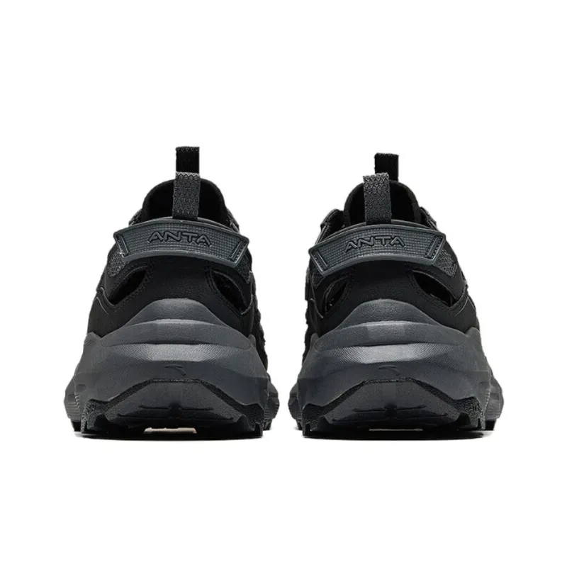 Anta Deep Sea 2 Anti Slip Wear Resistant River Trekking Shoes Unisex Black-3