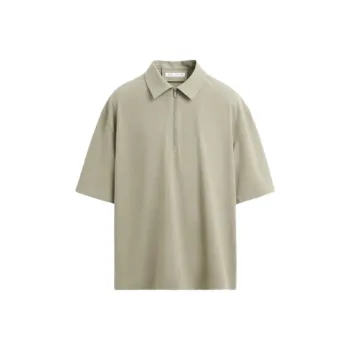 ZARA Polo Shirt Men's Apple Green