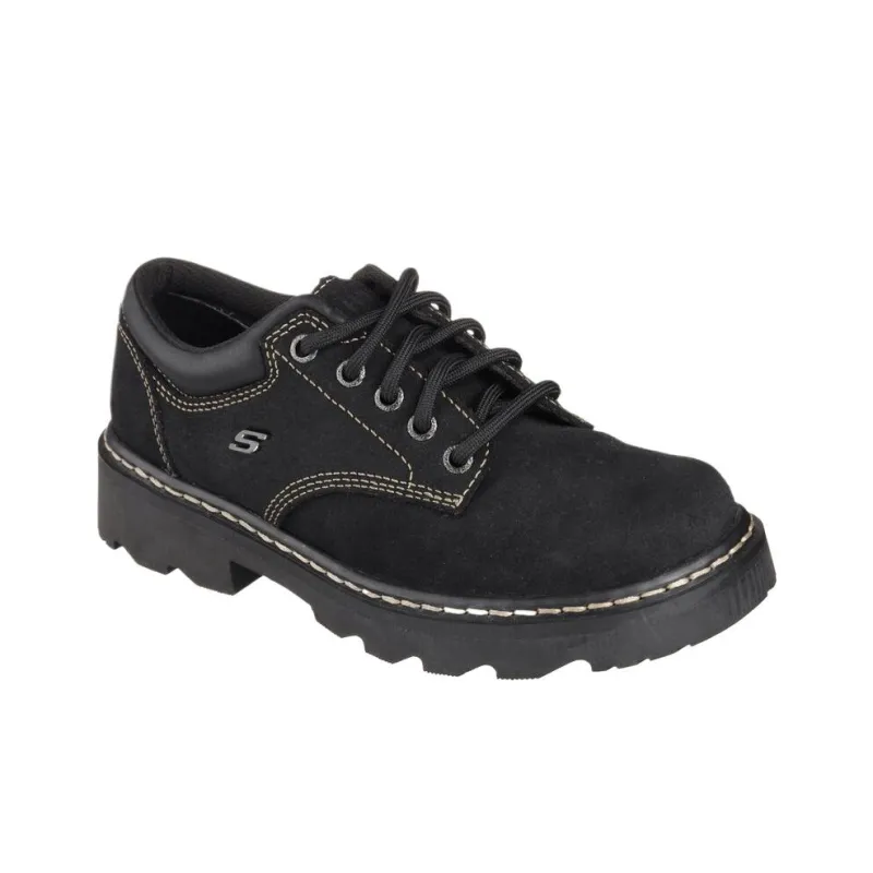 Skechers Low Top Casual Shoes Women's Black-2