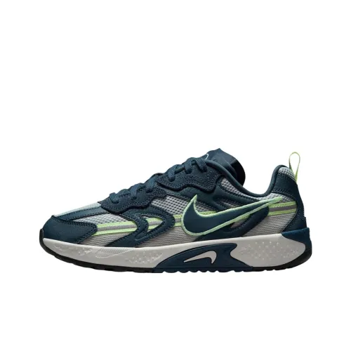 Nike Jam Armory Anti Slip Wear Resistant Low Top Casual Shoes Unisex Marine Blue Light Smoke Gray