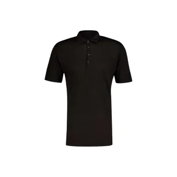 120% LINO Linen Polo Shirt