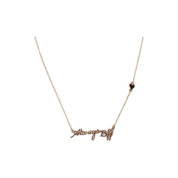 ZARA Zinc Brass Iron Necklaces Kids' Gold
