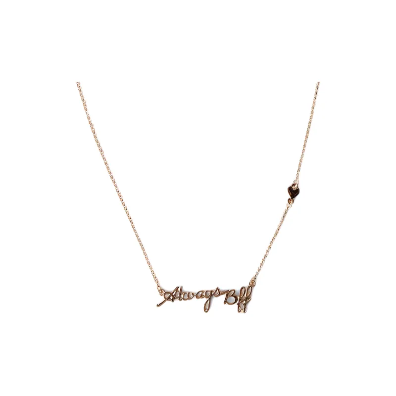 ZARA Zinc Brass Iron Necklaces Kids' Gold-0