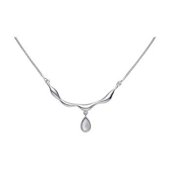 HUSSAIN S 925 Sterling Silver Gold Plated Necklaces Women's