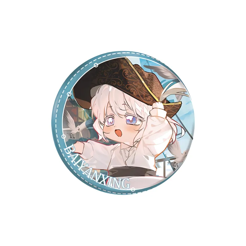 Xhdm The Falling Merman Nautical Holiday Collection Lambo Terrestrial Quotation Edition Badges-7