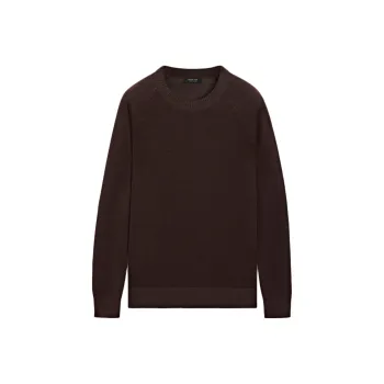 Massimo Dutti Knitwear Men's Dark Red