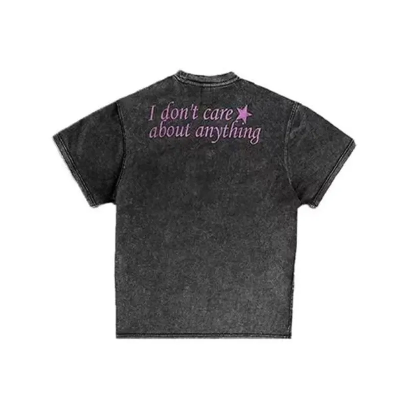 PAINT STAIN T Shirt Unisex Black-1