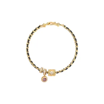 JIACUIYUN Colored Glaze Bracelets Unisex