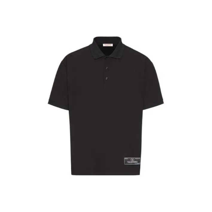 Valentino FW23 Polo Shirt Men's Black-0