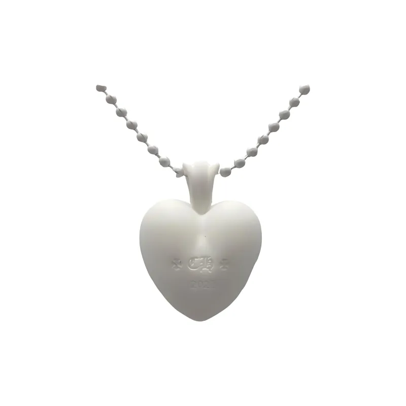 Chrome Hearts Plastic Necklaces Men White-3