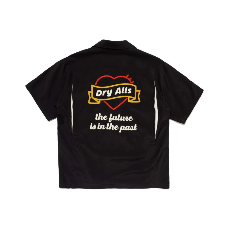 HUMAN MADE Logo-embroidered Short-sleeve Shirt-4