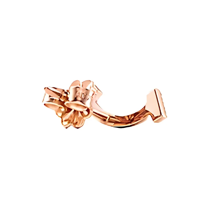 TIFFANY & CO. T Karat Gold Earrings Women's-2