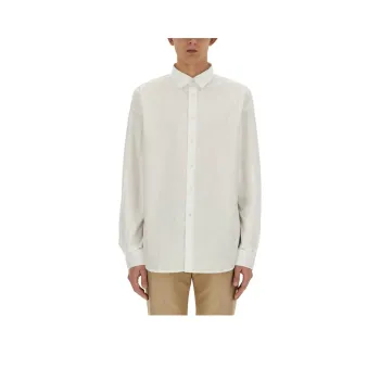 ASPESI Straight Point Collared Buttoned Shirt
