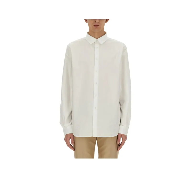 ASPESI Straight Point Collared Buttoned Shirt-0