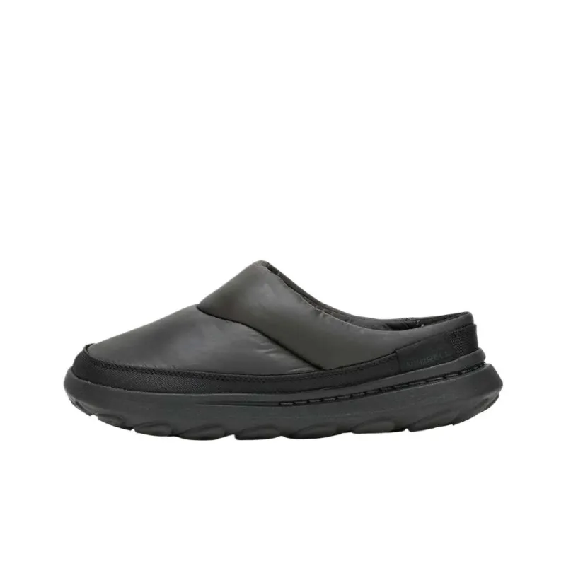 MERRELL Hut Moc 2 Slip Resistant Wrap toe Slippers Women's Black-0