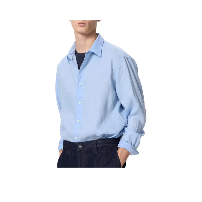UNIQLO Shirts Unisex Aqua Blue-0