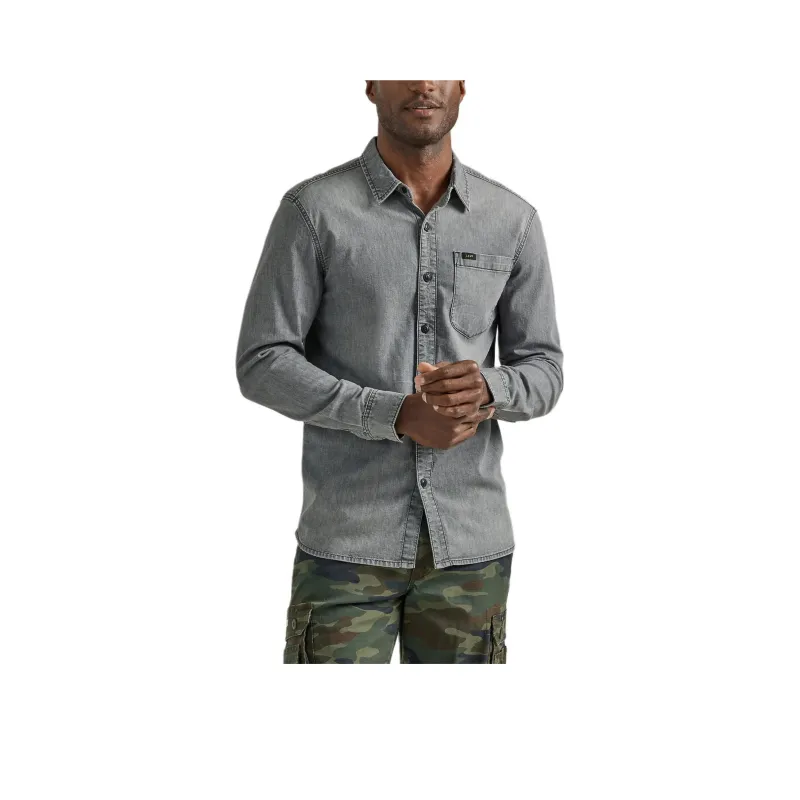 Lee Shirts Men Gray-0