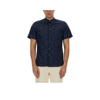 Paul Smith Polka Dot Short Sleeved Shirt