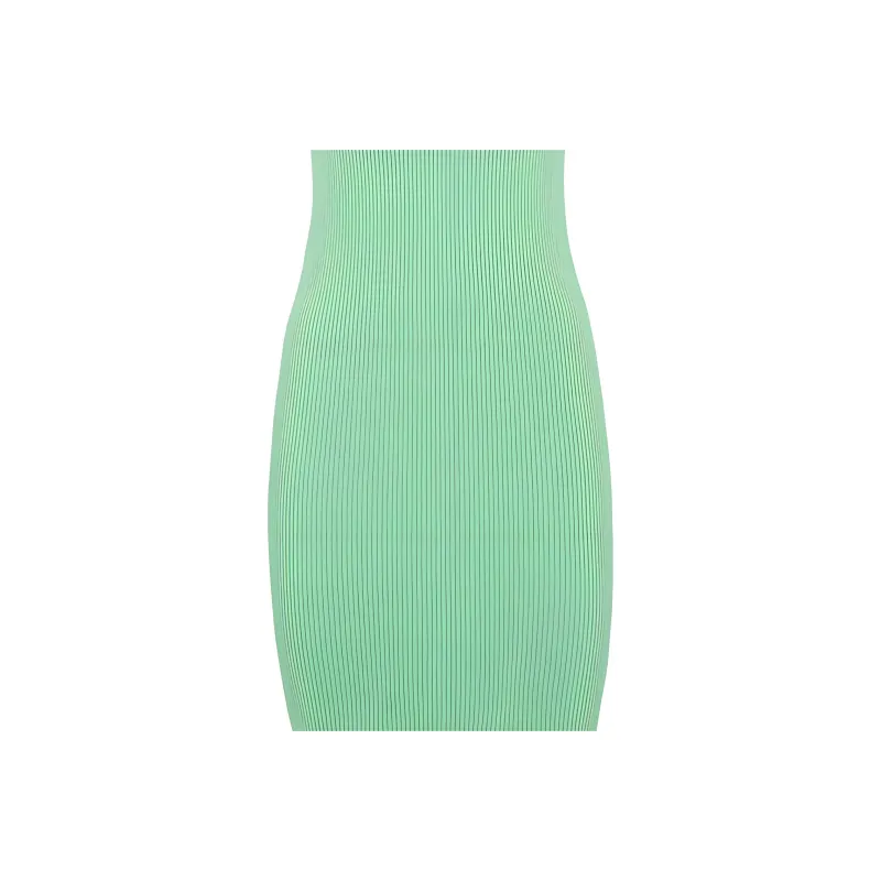 FENDI Sleeveless Dress Women's Green-4