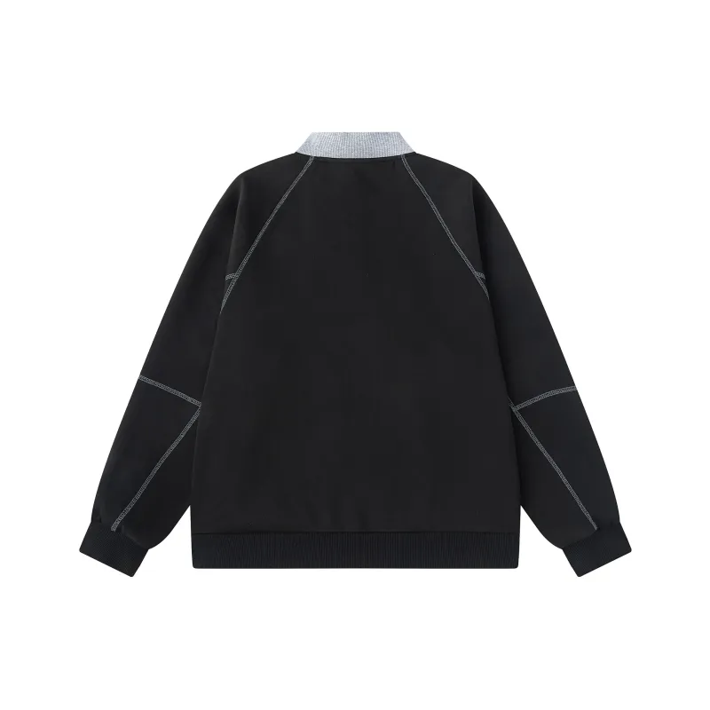 FASTFISH Baseball Jacket Unisex-11