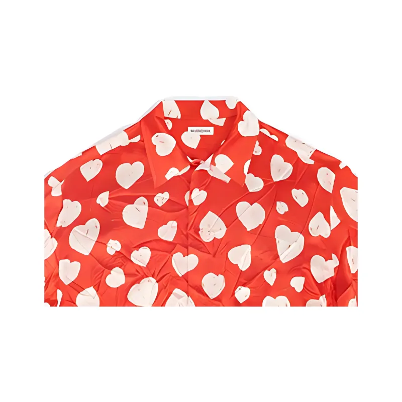 Balenciaga FW22 Shirt Women's Red-3